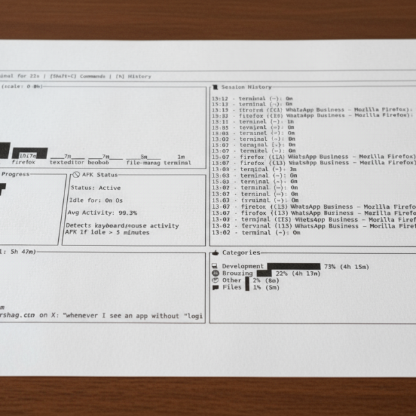 Neura Hustle Tracker – Surveiller sa productivité en respectant sa vie privée