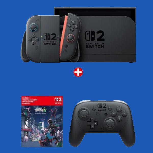 Ce méga pack Nintendo Switch 2 comprenant le jeu Légendes Pokémon Z-A est à un super prix !