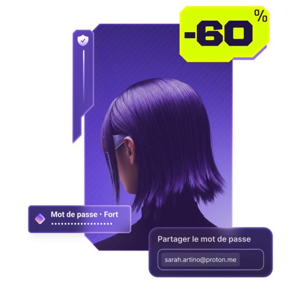 Proton Pass à -60 % pour le Black Friday : protégez vos mots de passe et dites adieu aux piratages !