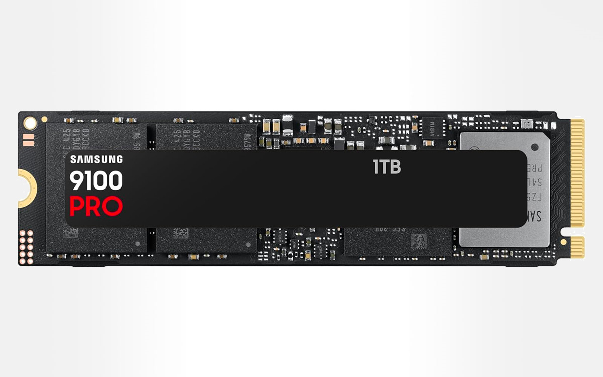 L’ultra-performant SSD interne Samsung 9100 Pro de 1 To est à prix mini pour quelques heures seulement, vite !