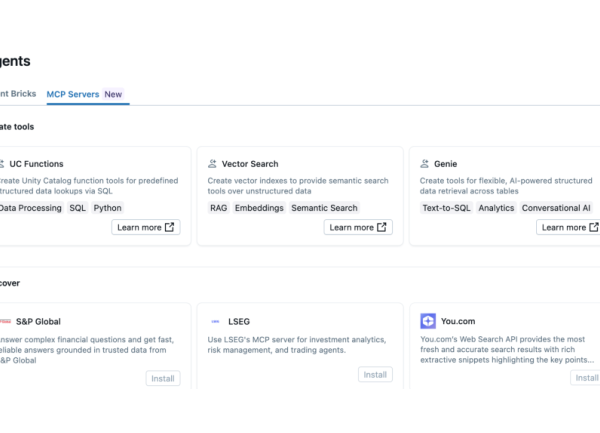 Gouvernance, évaluation, MCP : Databricks étoffe Agent Bricks