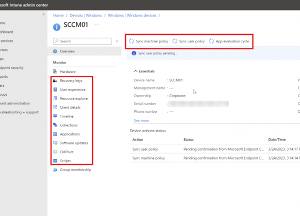 Microsoft annualise les mises à jour pour Configuration Manager
