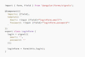 Angular 21 s'ouvre à la bibliothèque Signal Forms