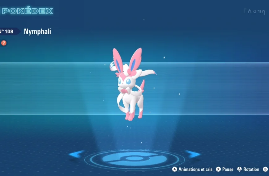 Nymphali Pokemon ZA : où trouver Évoli et comment obtenir l'évolution de type Fée ?