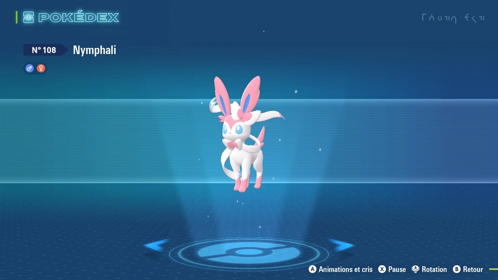 Nymphali Pokemon ZA : où trouver Évoli et comment obtenir l'évolution de type Fée ?