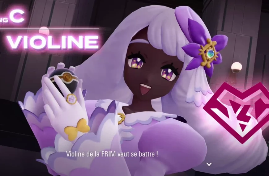 Violine Pokemon ZA : son équipe de Pokémon, leurs faiblesses et comment la vaincre