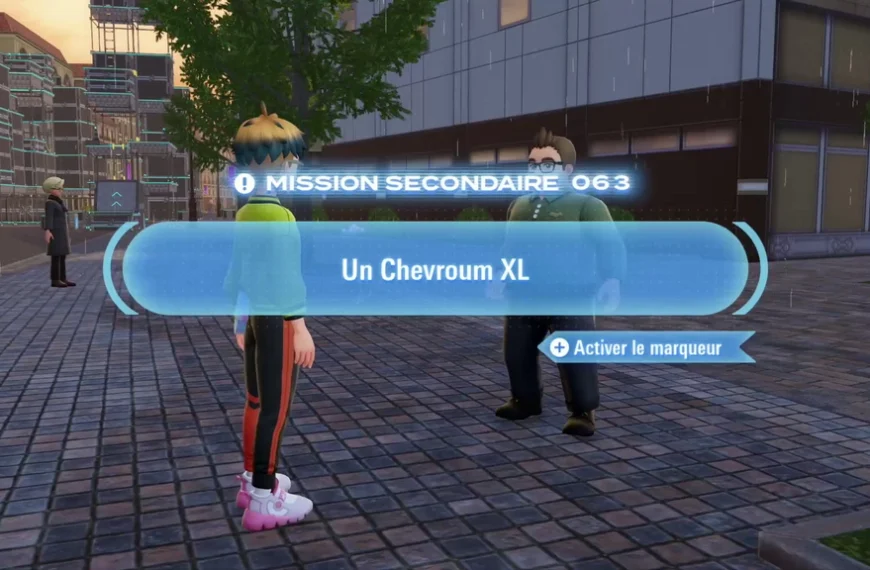Un Chevroum XL Pokemon ZA : où trouver le Pokémon pour compléter la mission secondaire n°63 ?
