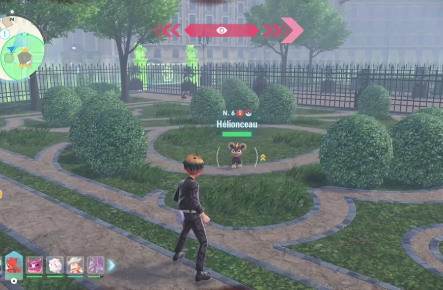 Hélionceau Pokémon Z-A : où le capturer et comment le faire évoluer en Némélios puis en Méga-Némélios ?