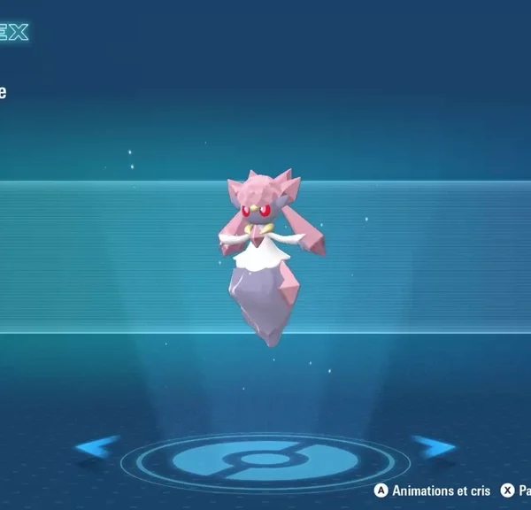 Diancie Pokémon ZA : comment avoir ce Pokémon grâce à la fonction Cadeaux Mystères ?