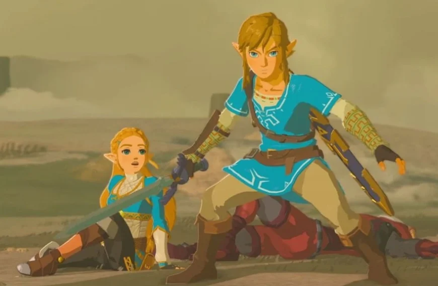 Le film Zelda dévoile Link en costume avec la princesse pour la première fois et c'est très reussi !