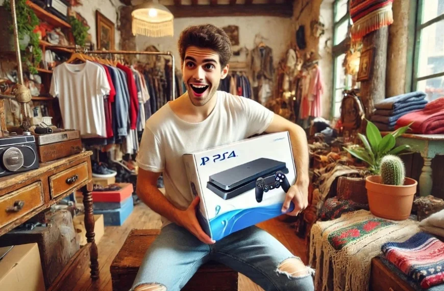 Il y a un an, un chanceux a acheté une PS4 pour moins de 5 euros dans une friperie, l'a connectée chez lui et surprise… tout a fonctionné parfaitement