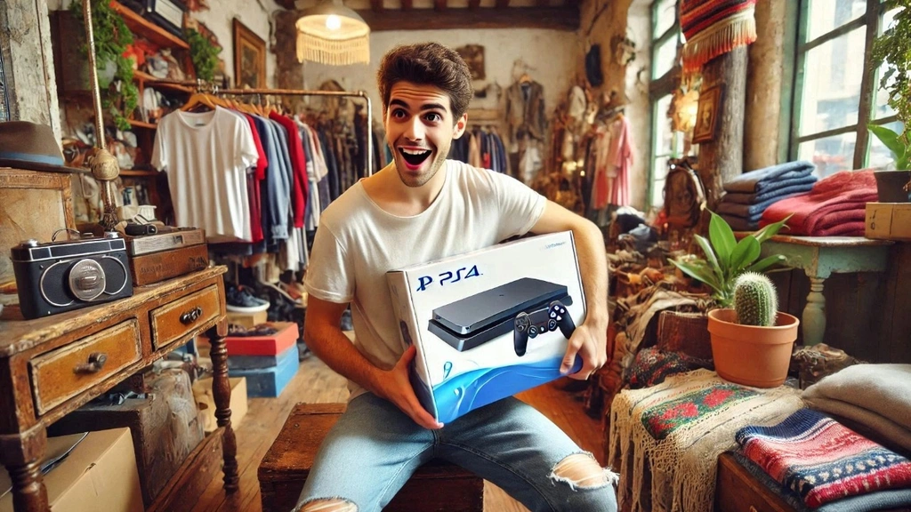 Il y a un an, un chanceux a acheté une PS4 pour moins de 5 euros dans une friperie, l'a connectée chez lui et surprise… tout a fonctionné parfaitement