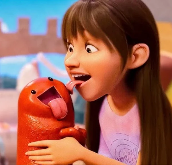 Une girafe en peluche et des saucisses qui parlent : c'est le casting du dernier film d'animation de Netflix qui cartonne !