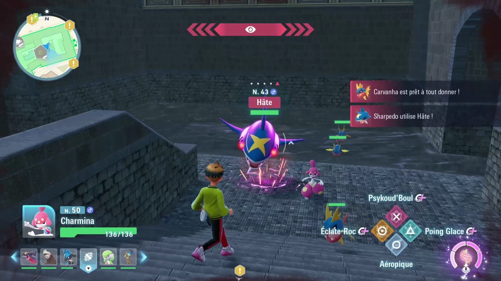 Pokémon Barons ZA : la carte de ceux qui apparaissent à 100% dans Illumis