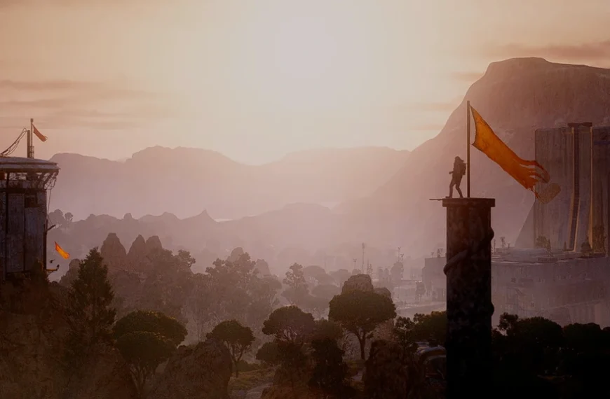 Un symbole d’union ARC Raiders : où trouver le drapeau de l’avant-poste et le hisser pour terminer la quête de Céleste ?