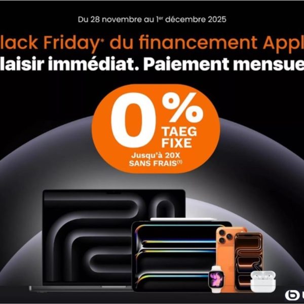 Un MacBook Air pour 44€/mois ? L’iPhone 17 Pro Max pour 148€/mois ? C’est possible pendant le Black Friday Boulanger !