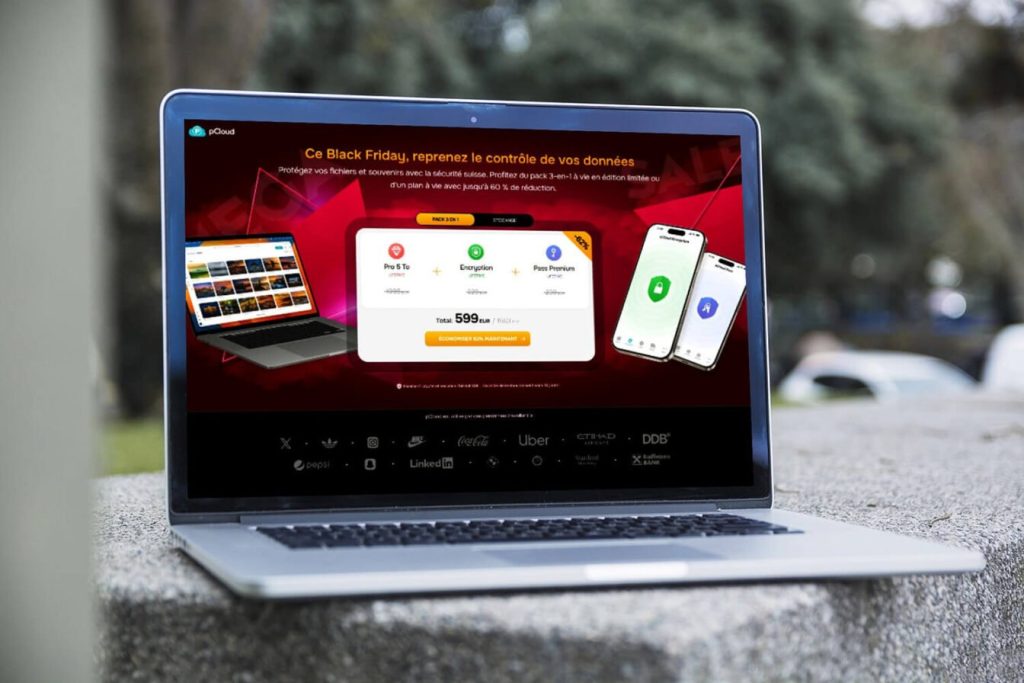 Black Friday : Obtenez votre stockage en ligne à vie avec -58% sur pCloud