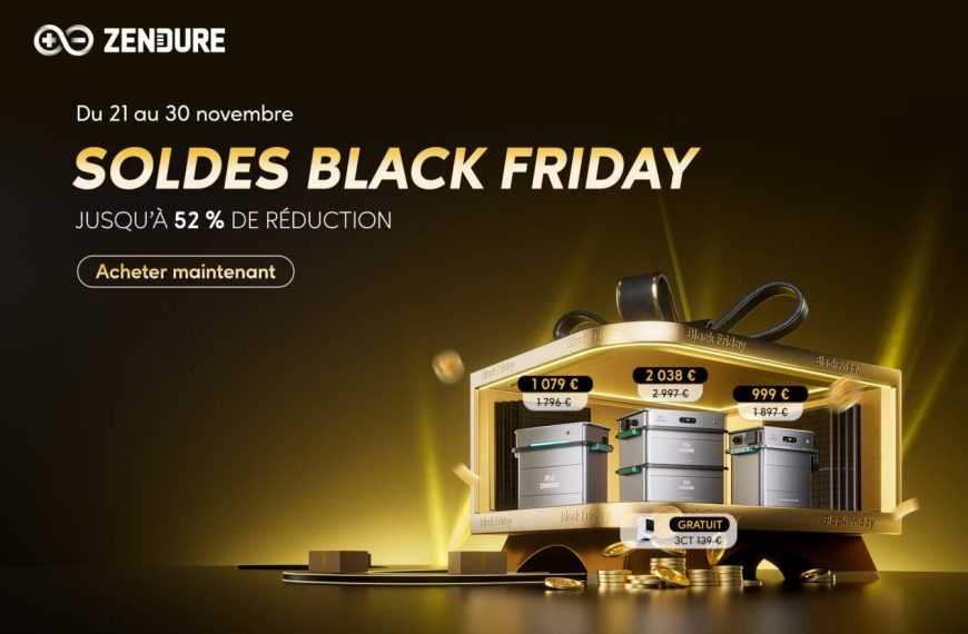 Black Friday : les meilleurs kits solaires Zendure jusqu’à -1619 euros