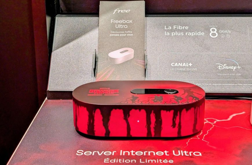 Free célèbre la fin de Stranger Things avec cette Freebox Ultra terrifiante, oserez-vous la mettre dans votre salon ?