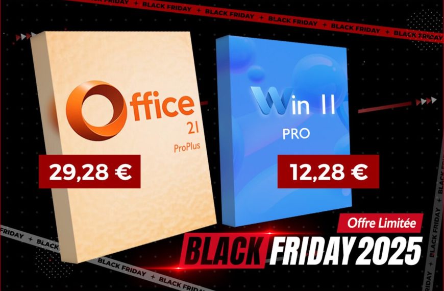 Méga promo Black Friday 2025 : Windows 11 à 12€ & MS Office 2021 à 29€ sur Godeal24 ! 🔥