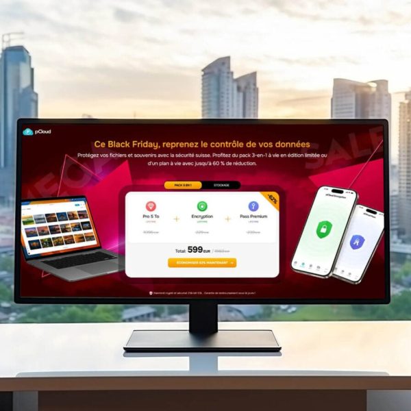 Black Friday : économisez près de 1000 euros sur cet excellent stockage cloud