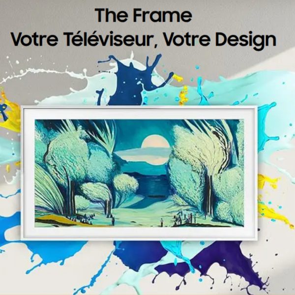 The Frame : la TV Samsung la plus élégante du marché chute à moins de 900 euros pour le Black Friday !