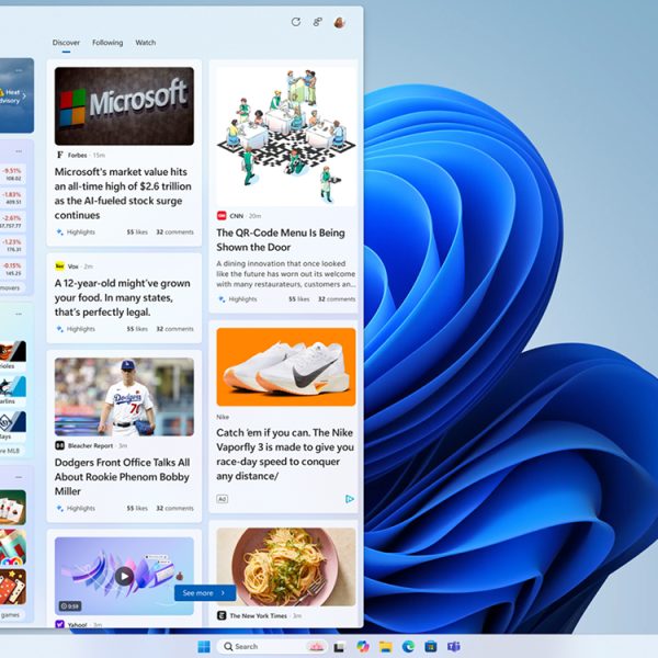 Windows 11 : les widgets vont devenir beaucoup plus agréables à utiliser et c’est une excellente nouvelle