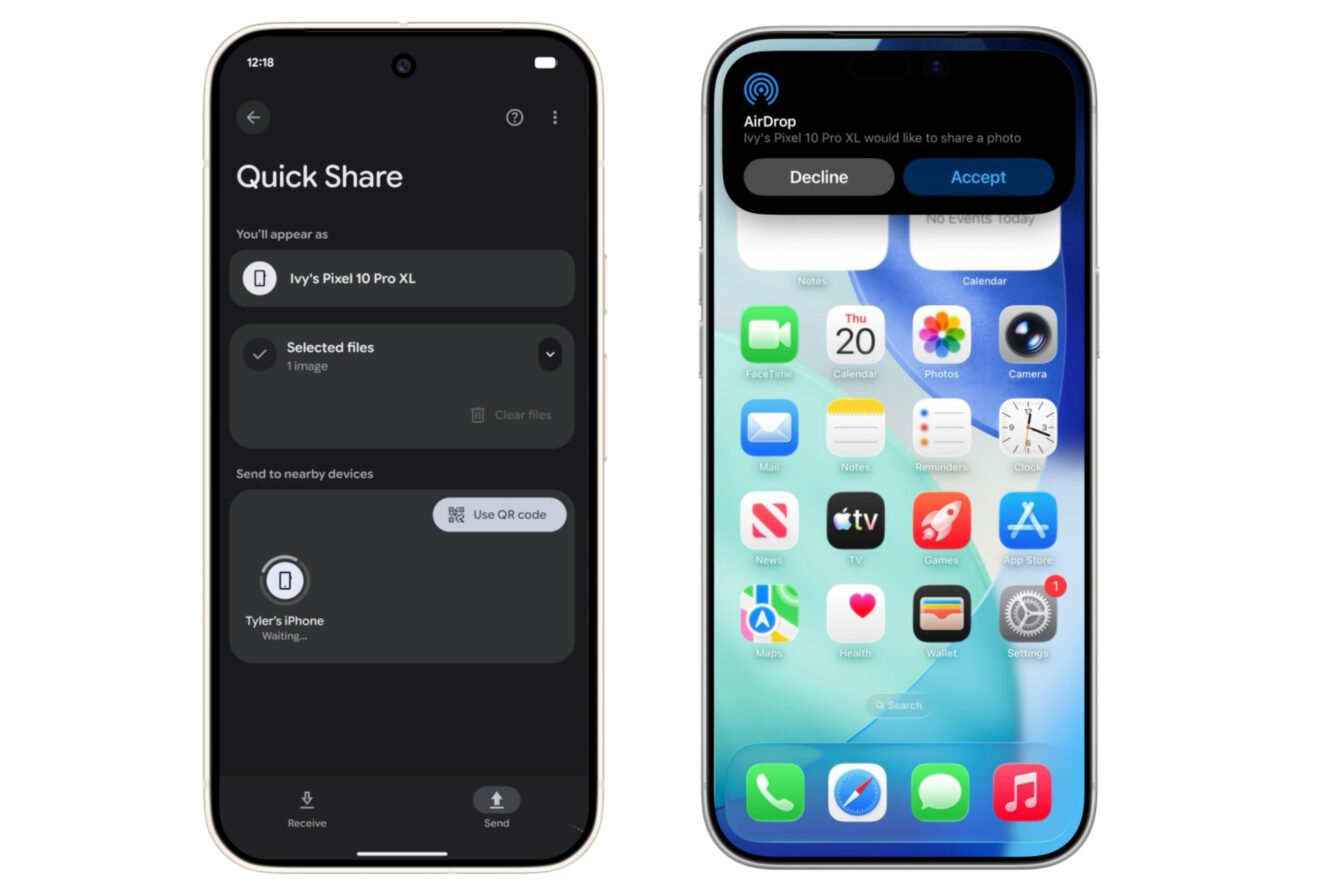 Révolution dans le partage de fichiers : Google rend AirDrop compatible Android !