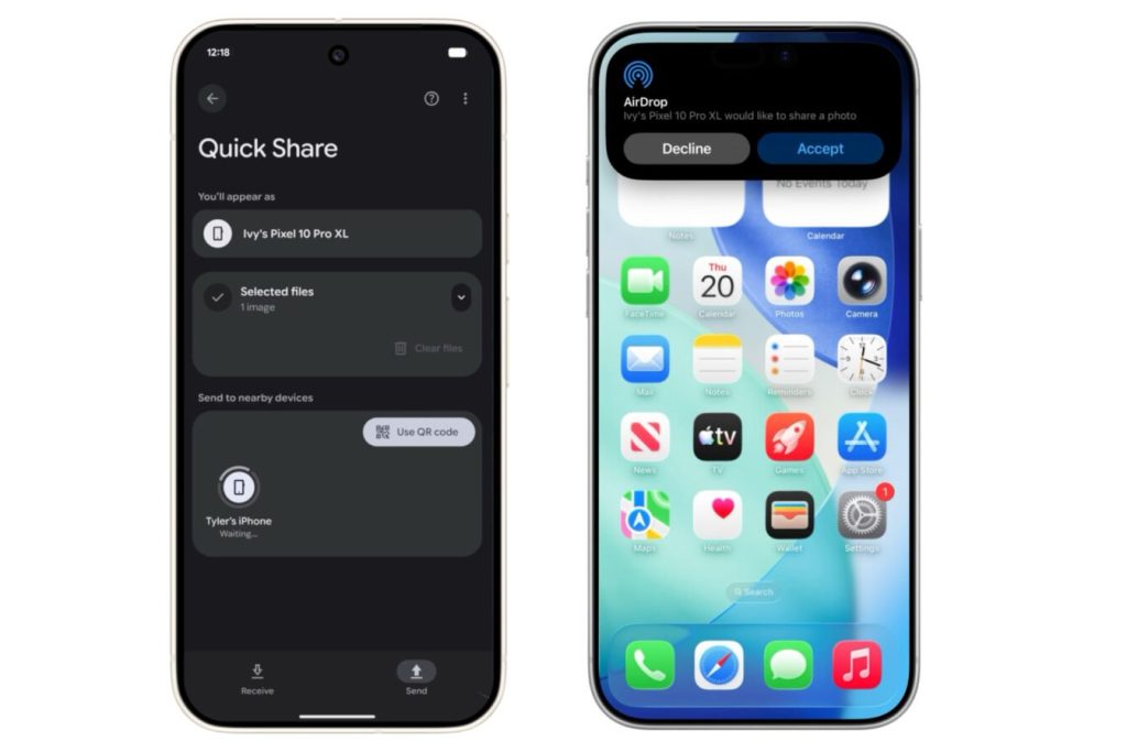 L’Union européenne serait derrière la compatibilité surprise entre Android et AirDrop