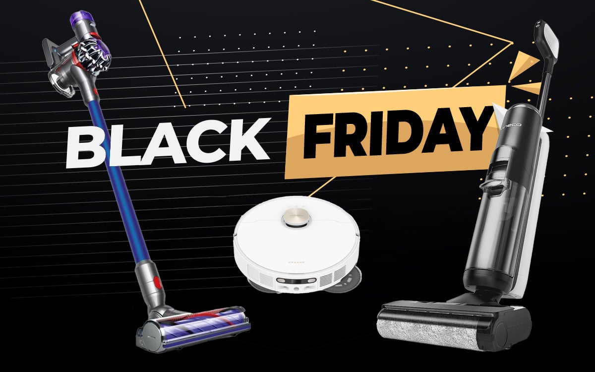 Black Friday aspirateurs robots et balais : voici les meilleures offres Dyson, Tineco, Dreame et Roborock !