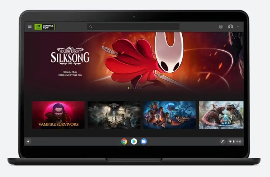 Un an de GeForce Now offert : le Chromebook tente la carte du jeu vidéo