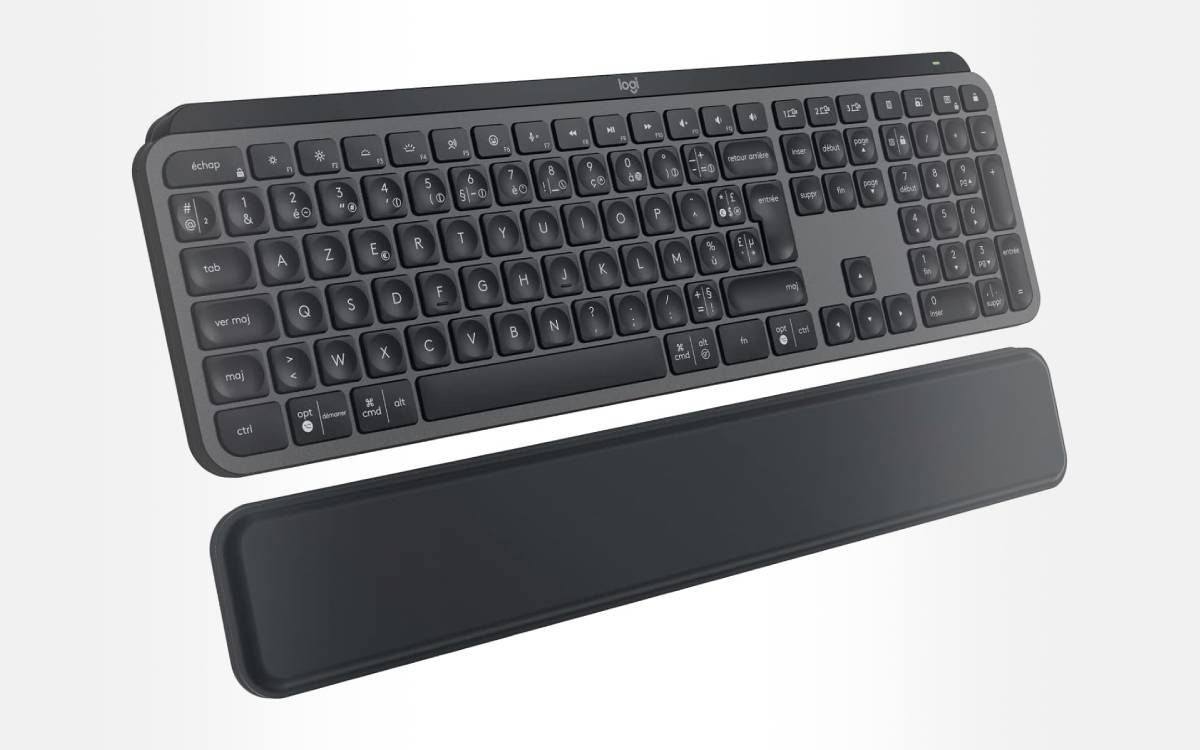 Black Friday Logitech MX Keys S Plus : grosse chute de prix sur le clavier sans fil avec son repose poignet, vite !