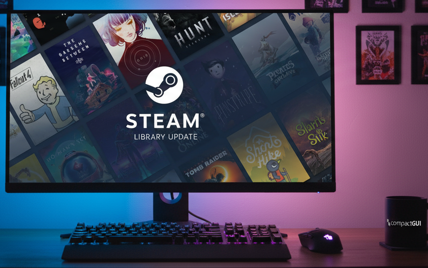 CompactGUI – La compression qui accélère vos jeux