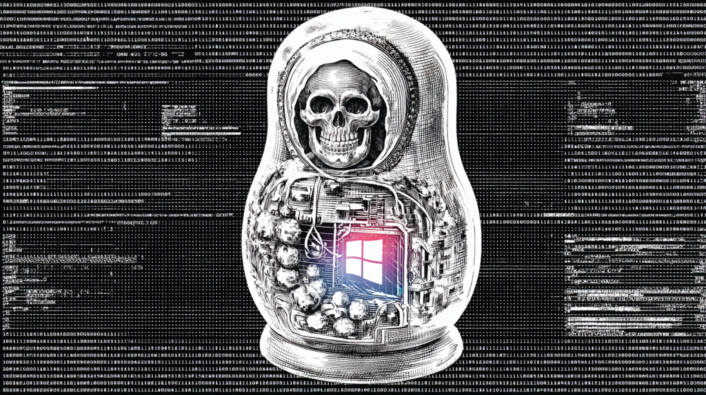 Les poupées russes malveillantes de Curly COMrades