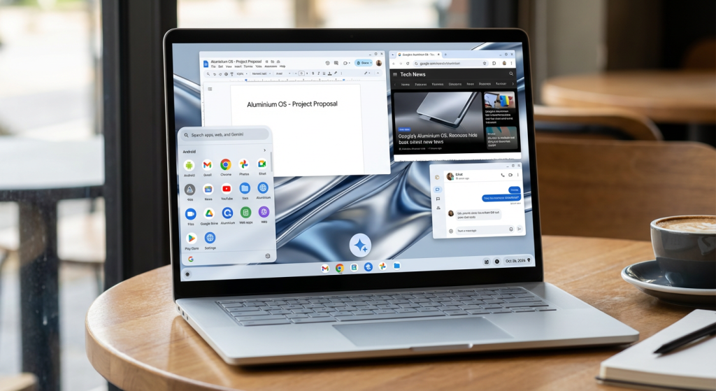 Aluminium OS – Le nouvel essai de Google pour mettre Android sur votre PC