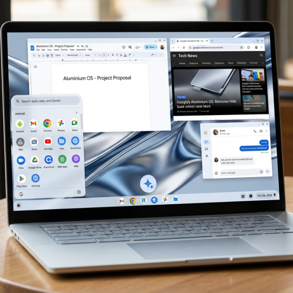 Aluminium OS – Le nouvel essai de Google pour mettre Android sur votre PC