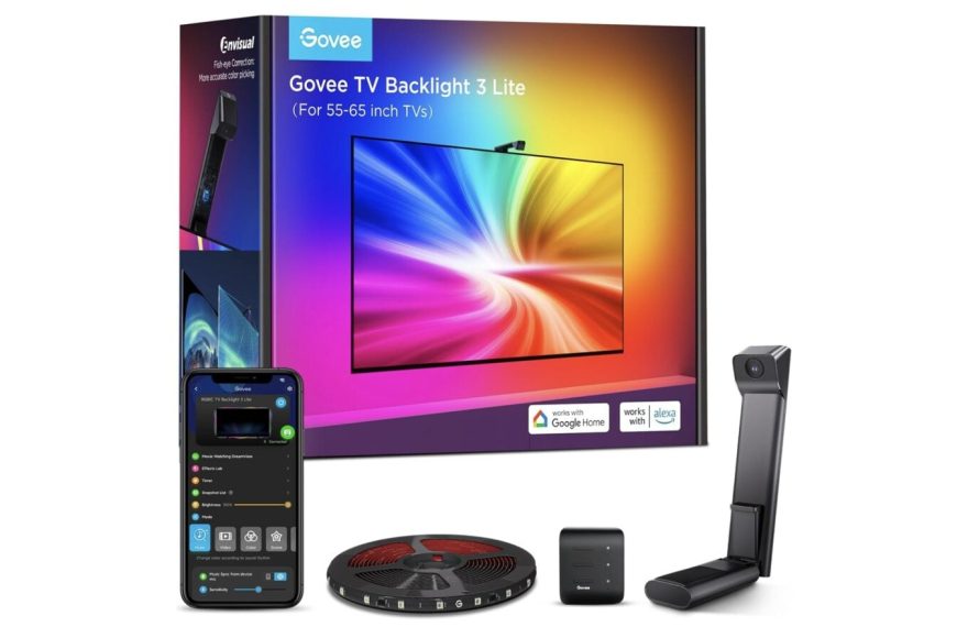 Aussi bien que l’Ambilight de Philips mais 10x moins cher : voici le Govee TV Backlight (-40%) 🌈