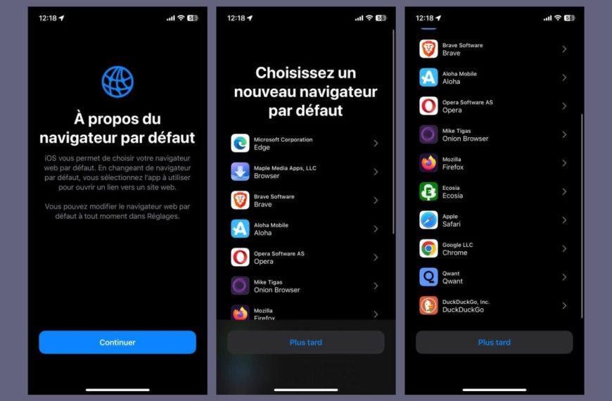 En France, le navigateur Opera cartonne sur iOS grâce au DMA
