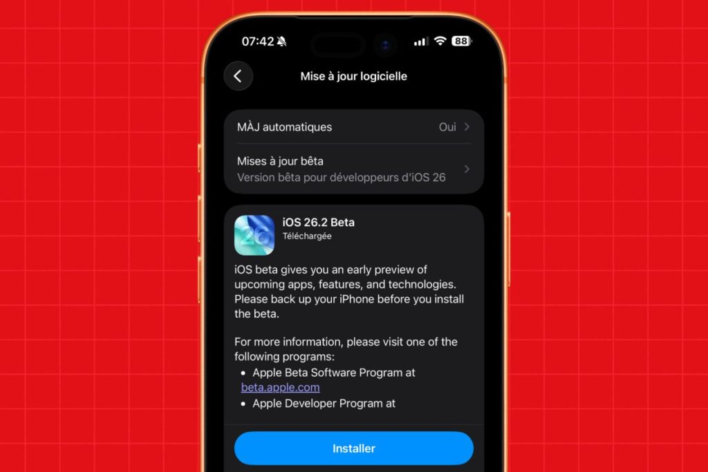 iOS 26.2 : voici les prochaines nouveautés à venir sur votre iPhone