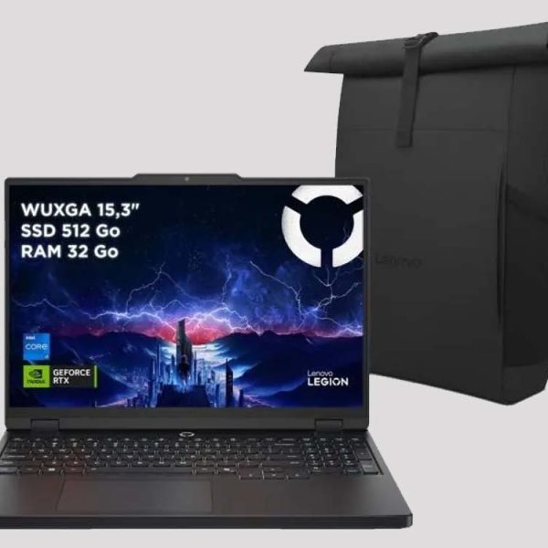 Lenovo Legion 5 avec RTX 5070 et une sacoche offerte : ce laptop gamer ultra-performant est à un prix choc !