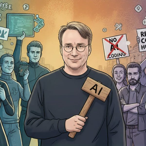 Linus Torvalds – Le vibe coding c'est cool, mais pas pour du code critique