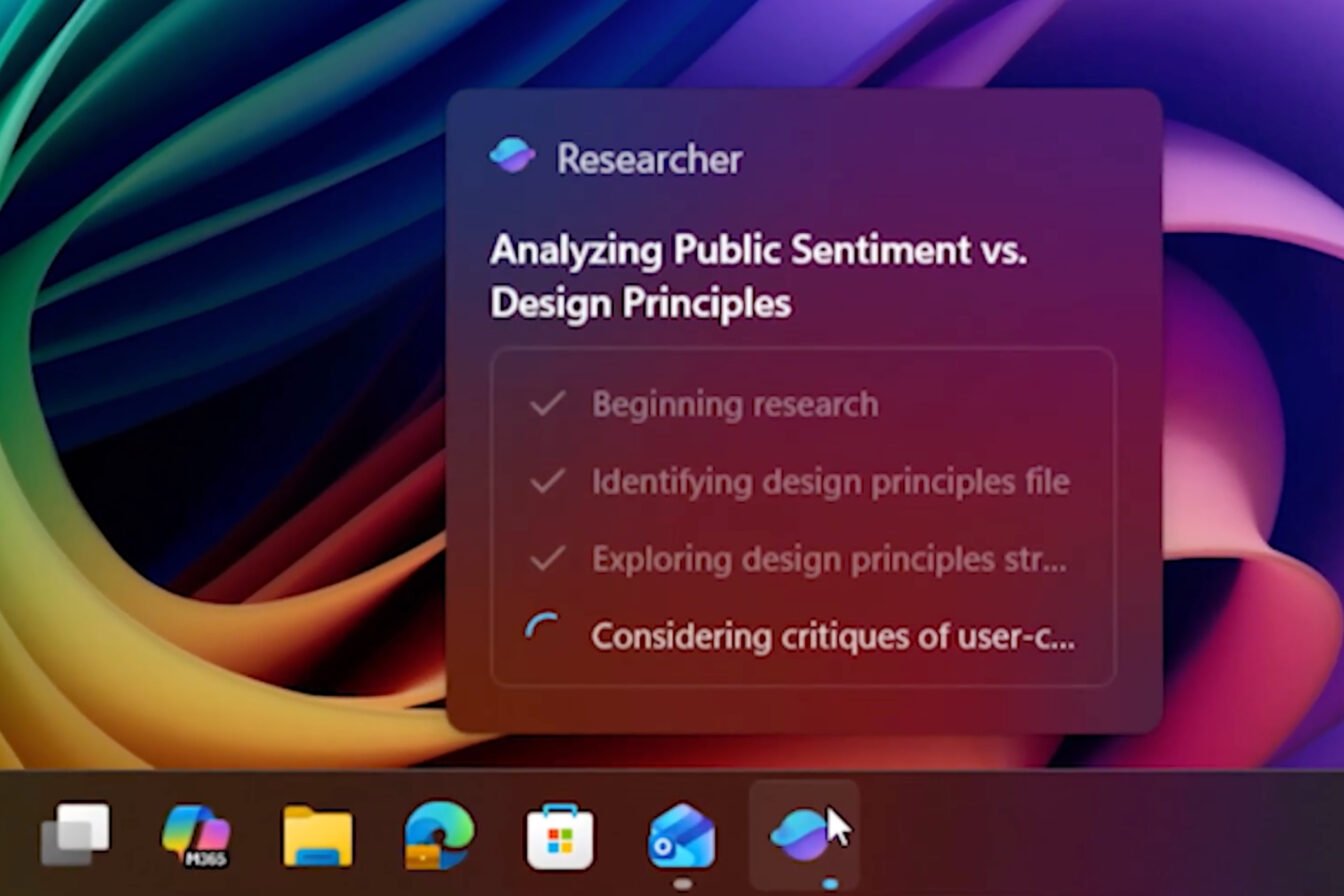 Microsoft intègre des agents IA dans la barre des tâches de Windows 11