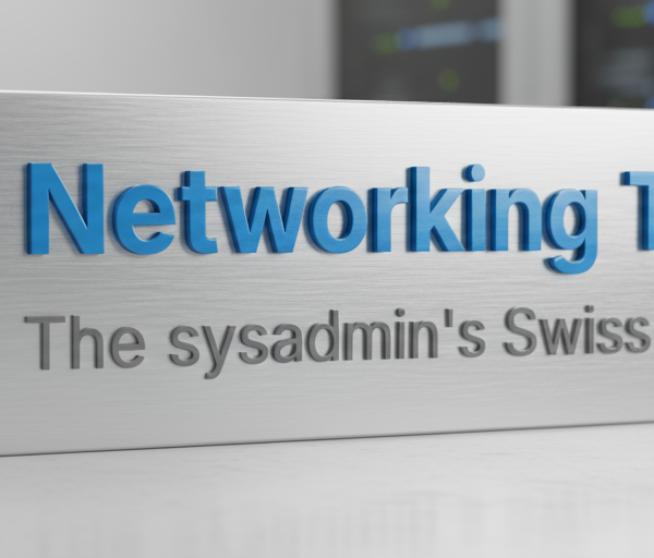Networking Toolbox – La boite à outil open source de l'admin réseau