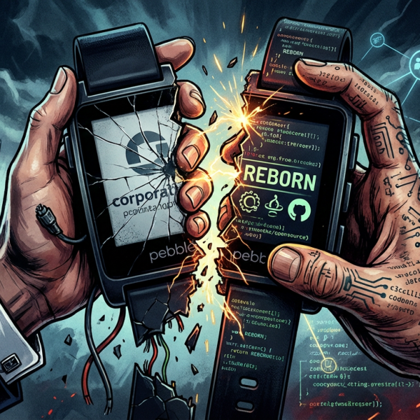 La montre Pebble est de retour – Mais ça part en vrille