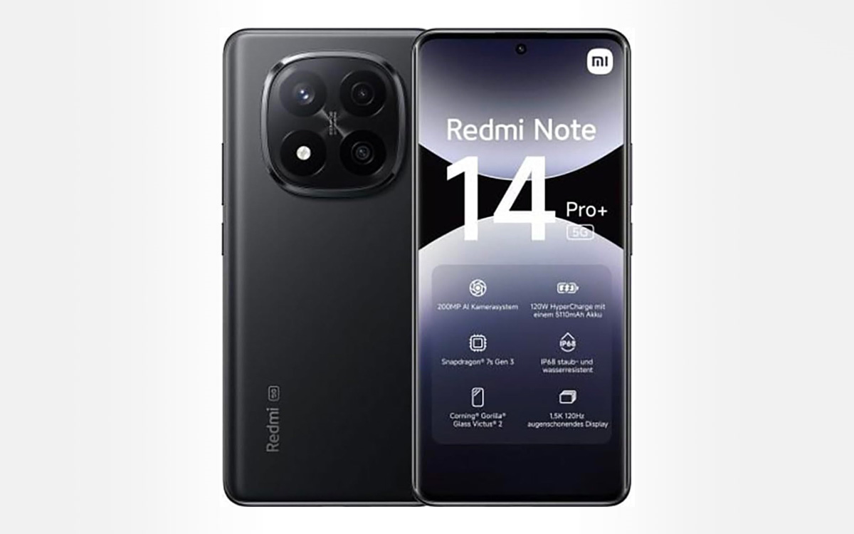 Redmi Note 14 Pro Plus 5G : grosse chute de prix sur le smartphone qui passe à 216 € seulement, c’est une affaire !