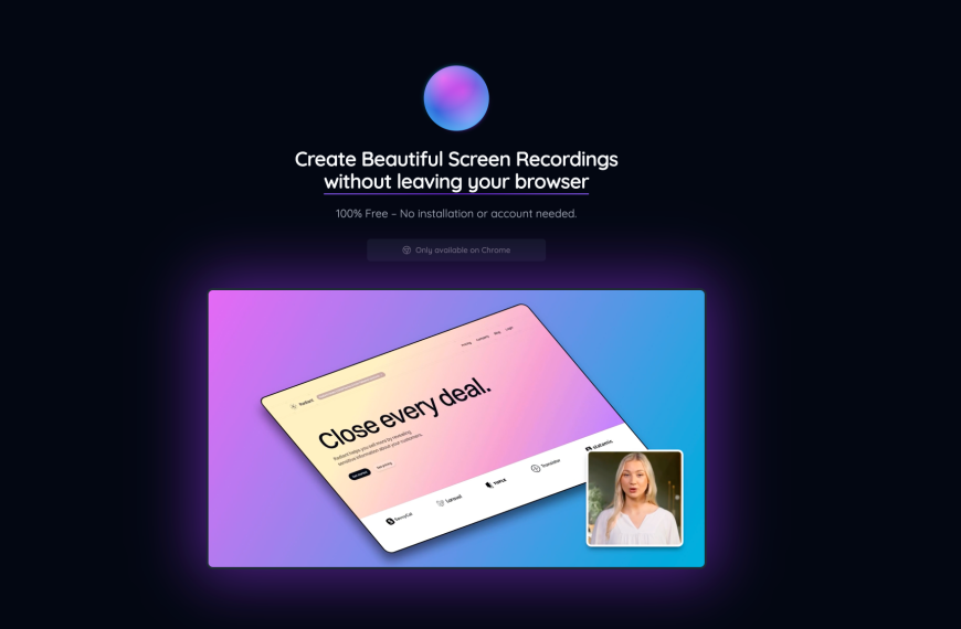 Screen Now – Le service de screencast qui met la honte à toute l'industrie