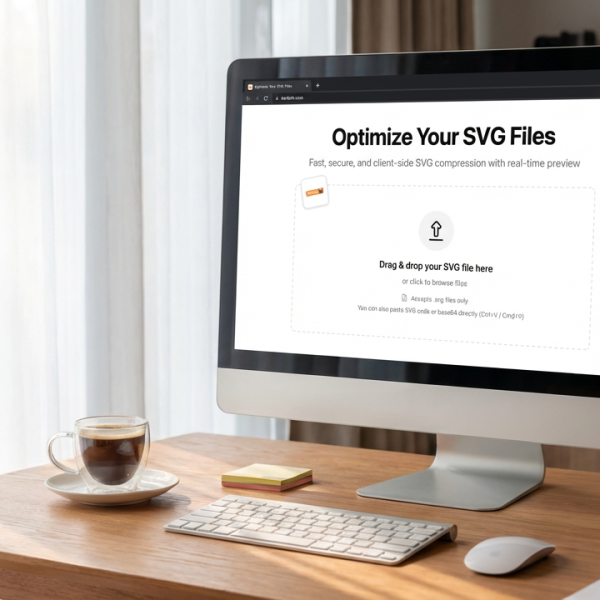 Tiny SVG – Compressez vos SVG sans rien uploader