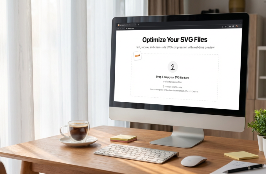 Tiny SVG – Compressez vos SVG sans rien uploader