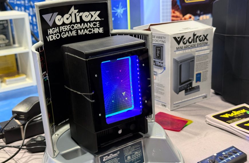 Vectrex – Le grand retour de cette console incroyable sortie en 1982