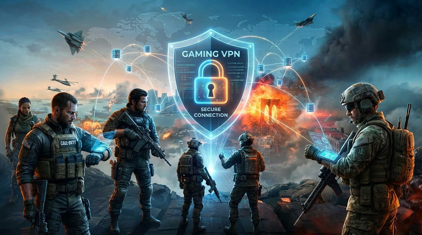 Pourquoi les gamers utilisent un VPN sur Battlefield 6 et Black Ops 7 ?